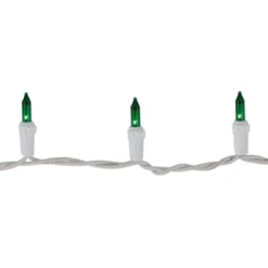 Northlight Mini Incandescent Christmas Lights - Green - 7' White Wire - 35ct -Northlight GUEST 2cf7b461 8eae 4423 a9da aeb19404b137