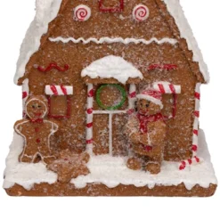 Northlight Frosted Gingerbread House With Gingerbread Man Christmas Decoration - 8.5" 10 Northlight Frosted Gingerbread House With Gingerbread Man Christmas Decoration - 8.5" -Northlight GUEST 2cff58b5 8dca 4656 89f8 85faaff48f05