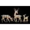 Northlight Set Of 3 White Glittered Doe, Fawn And Reindeer Lighted Christmas Outdoor Decoration -Northlight GUEST 2e9b8202 380c 42b4 bdd6 f8ea477787eb