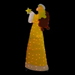 Northlight 72" Lighted 2D Yellow Chenille Angel Outdoor Christmas Decoration -Northlight GUEST 301a6ece e295 42a0 9dbf 33377a03afa6