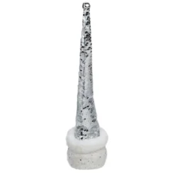 Northlight 13" Silver Sequin Santa With A Pointed Winter Hat Christmas Decor -Northlight GUEST 311a368f 49f5 42a0 9e5f b0c0021a0546
