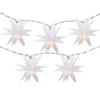 Northlight 10-Count LED White Star Christmas Fairy Lights, 5.25ft, Copper Wire -Northlight GUEST 313aa244 bc44 4f56 a862 cf369b87eabd