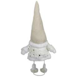 Northlight Gnome With Stars And Faux Fur Sweater Christmas Decoration - 17" - White And Cream -Northlight GUEST 3335cd0a 15dc 4aa7 80a3 52fc05f5d472