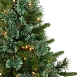 Northlight Pre-Lit Full Ashcroft Cashmere Pine Artificial Christmas Tree - 3' - Clear AlwaysLit Lights -Northlight GUEST 34350853 4abf 4e69 912d 6ac66c011701