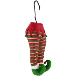 Northlight 19" Red And Green Striped Elf Legs Christmas Decoration -Northlight GUEST 34b43e89 a692 462c 9840 e3c757f9b9b2