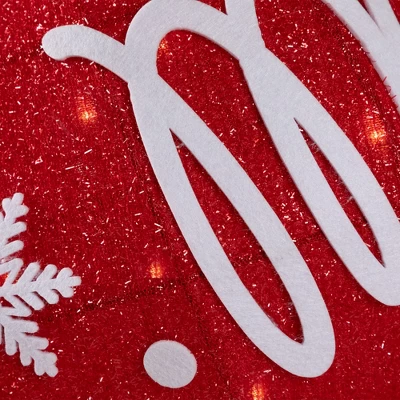 Northlight Lighted Stacked Ornament Balls Outdoor Christmas Decoration - 35" - Warm White LED 7 Northlight Lighted Stacked Ornament Balls Outdoor Christmas Decoration - 35" - Warm White LED - Image 5