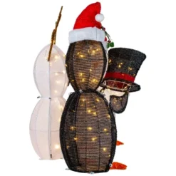 Northlight LED Lighted Penguins Building Snowman Outdoor Christmas Decoration - 35" - Set Of 3 9 Northlight LED Lighted Penguins Building Snowman Outdoor Christmas Decoration - 35" - Set Of 3 -Northlight GUEST 36299c3d 2003 4197 a243 9f55cd15ffac