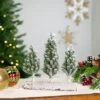 Northlight Frosted Pine Tree Trio Christmas Decoration - 8" - Unlit 2 Northlight Frosted Pine Tree Trio Christmas Decoration - 8" - Unlit -Northlight GUEST 390243df 520c 49b2 949c 577f48061b6e