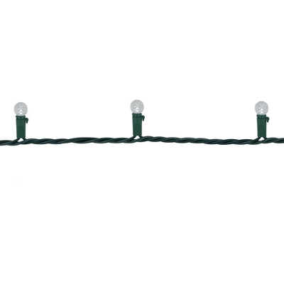 Northlight LED G12 Berry Christmas Lights - Pure White - 16' Green Wire - 50 Ct 5 Northlight LED G12 Berry Christmas Lights - Pure White - 16' Green Wire - 50 Ct - Image 3