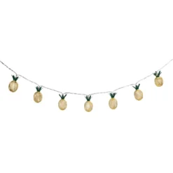 Northlight 10 B/O LED Warm White Gold Pineapple String Lights - 3' Clear Wire 8 Northlight 10 B/O LED Warm White Gold Pineapple String Lights - 3' Clear Wire -Northlight GUEST 3a336cd0 2b87 4f62 8063 bf5fee296d9d