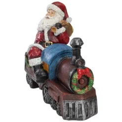 Northlight Santa On A Train Christmas Decoration - 14"