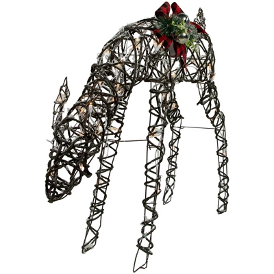 Northlight 39.75" Lighted Reindeer Christmas Decoration 8 Northlight 39.75" Lighted Reindeer Christmas Decoration - Image 6
