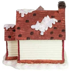 Northlight LED Lighted Snowy Cottage House Christmas Village Decoration - 6.5" -Northlight GUEST 3b5ea860 056c 4d13 a430 c6903c70256f