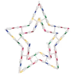 Northlight Lighted Star Christmas Window Silhouette Decoration - 16" - Multicolor Lights 10 Northlight Lighted Star Christmas Window Silhouette Decoration - 16" - Multicolor Lights -Northlight GUEST 3c282099 e324 4762 8f25 6bf9148c0491