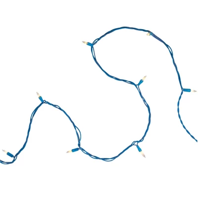 Northlight Mini Christmas Commercial Light Set - Clear - 60' Blue Wire - 100ct 5 Northlight Mini Christmas Commercial Light Set - Clear - 60' Blue Wire - 100ct - Image 3