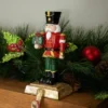 Northlight Glittered Nutcracker Soldier With Gift Christmas Stocking Holder - 9.5" -Northlight GUEST 3e288bd7 54e7 4f8f ac0c 9a64841c3c49