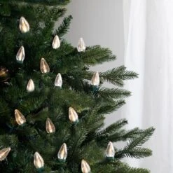 Northlight 25ct Warm White LED C7 Christmas Lights - 16ft Green Wire -Northlight GUEST 3eaffd4e c064 4dde 9788 00cf9d22c0d2