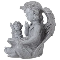 Northlight 8.25" Reading Angels With Book Outdoor Garden Statue -Northlight GUEST 3fae02bf cd21 4202 be16 3ae995709c91
