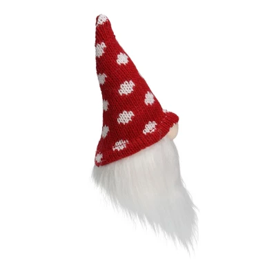 Northlight Santa Gnome With Polka Dot Hat Christmas Decoration - 5" - Red And White 3 Northlight Santa Gnome With Polka Dot Hat Christmas Decoration - 5" - Red And White