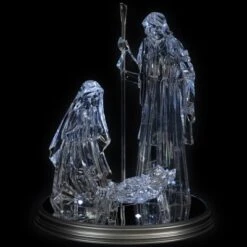 Northlight LED Lighted Acrylic Holy Family Nativity Scene On Mirror Christmas Decoration - 17" -Northlight GUEST 4105a914 25e6 4ba6 a533 f2996a5d496e