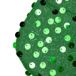 Northlight 20" Shiny Metallic Green Sequined Christmas Stocking With Velveteen Cuff -Northlight GUEST 43d2ed40 bc6e 4dc7 9925 7fe4819e9c7f