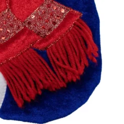 Northlight 24" Large Penguin And Bear Blue Velveteen Christmas Stocking With White Cuff 10 Northlight 24" Large Penguin And Bear Blue Velveteen Christmas Stocking With White Cuff -Northlight GUEST 45089e23 4a03 4bd6 9723 eadacb1c601c