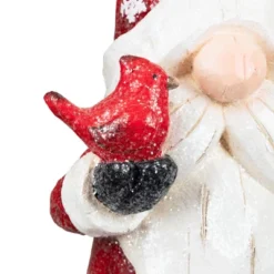Northlight Gnome In Lighted Hat Holding Cardinal Christmas Decoration - 20" - LED Warm White Lights -Northlight GUEST 45b11abe 6746 48ea b320 f6fbb3c97af8