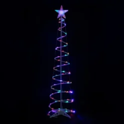Northlight LED Lighted Spiral Outdoor Christmas Trees - 3' 4' And 6' - Multicolor - Set Of 3 -Northlight GUEST 45ffb5a2 ca5f 47c7 a0bf 7d2513256eb2