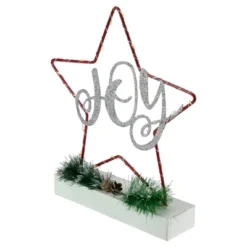 Northlight LED Lighted Star Silhouette Christmas "Joy" Sign - 11" -Northlight GUEST 475c2e4c 1fad 4787 a855 29763eca84ee