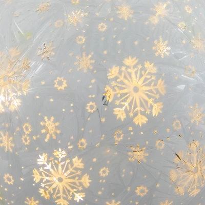 Northlight LED Lighted Snowflakes Glass Globe Christmas Decoration - 6" - White 7 Northlight LED Lighted Snowflakes Glass Globe Christmas Decoration - 6" - White - Image 5