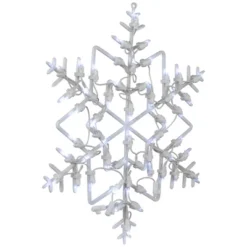 Northlight 18" White LED Lighted Snowflake Christmas Window Silhouette -Northlight GUEST 47be122e f87f 4a8a beab 2dcd99f4cfc7