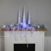 Northlight 20" LED Lighted Firework Silver Branch Christmas Decoration - Blue Lights -Northlight GUEST 4a1ec3d1 c8e8 4cd4 a5ed c1c51acbd861