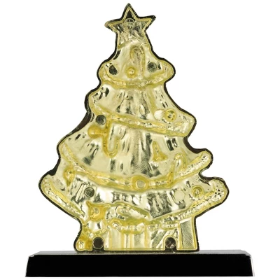 Northlight Decorated Christmas Tree Metal Stocking Holder - 6" 7 Northlight Decorated Christmas Tree Metal Stocking Holder - 6" - Image 5