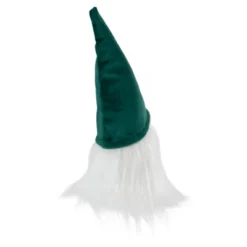 Northlight Pointy Hat Gnome Christmas Decoration - 8" - Dark Green And White -Northlight GUEST 4aceb934 ad88 4d00 a3d1 d38dfc913b88