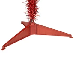 Northlight Pre-Lit Artificial Tinsel Christmas Tree - 3' - Red - Clear Lights 13 Northlight Pre-Lit Artificial Tinsel Christmas Tree - 3' - Red - Clear Lights -Northlight GUEST 4be72dc2 8345 4e3a 95b5 5155d56b051f