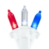Northlight LED Americana Mini Christmas Light Set - 32.75' White Wire - 100ct -Northlight GUEST 4cf8bd33 539c 49e8 af42 dbd0b17cedec