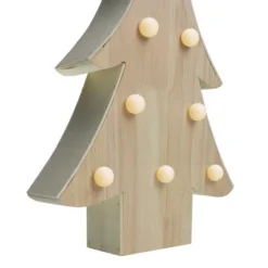 Northlight Lighted 3D Wooden Christmas Tree Decoration - 15" 9 Northlight Lighted 3D Wooden Christmas Tree Decoration - 15" -Northlight GUEST 4e663a31 eaa7 44d7 8c25 442381281005