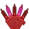 Northlight Mini Christmas Light Set - Red And Pink - 10' Red Wire - 50ct -Northlight GUEST 4eaedc06 baaa 4922 a8c9 f7aa0509b2d2