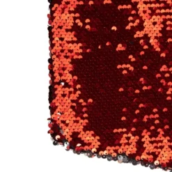 Northlight 19" Red And Silver Sequin Christmas Stocking With White Faux Fur Cuff -Northlight GUEST 4f097c42 bcf1 473a 9e77 e1e30c0fbf22