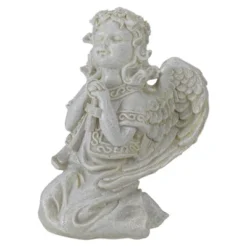 Northlight 6.75" Praying Angel With Cross Outdoor Garden Statue -Northlight GUEST 50a0a4f0 afaf 4ab4 92f4 49910b9718a8