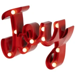 Northlight Lighted "Joy" Christmas Decoration - 11.25" -Northlight GUEST 516f40d4 3b65 4349 a4f1 44de277e08ee