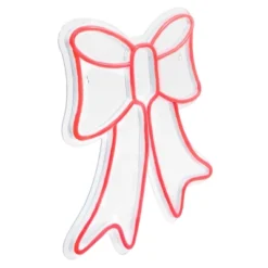Northlight 15" Red LED Lighted Neon Style Bow Christmas Window Silhouette -Northlight GUEST 52fb5133 49d9 4b64 abe7 931e168631aa