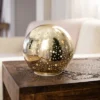 Northlight LED Lighted Stars Glass Globe Christmas Decoration - 6" - Gold -Northlight GUEST 53d3e861 426d 4e12 85ee c94700f09464