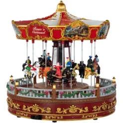 Northlight 14" LED Lighted Animated And Musical Carousel Christmas Decoration 10 Northlight 14" LED Lighted Animated And Musical Carousel Christmas Decoration -Northlight GUEST 5837cf2f e624 4975 a872 869d10d2b4d5