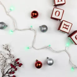 Northlight 50ct Wide Angle LED String Lights Green - 16.25' White Wire -Northlight GUEST 59094984 5623 457f 9c0e 273f2cf2cff1