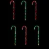 Northlight Lighted Outdoor Christmas Candy Cane Pathway Markers - 28" - Red And Green - Set Of 6 -Northlight GUEST 59b9edbe 8312 4622 88a5 d5d5148a644f