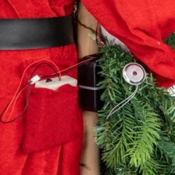 Northlight 48" Santa Claus With Artificial Flocked Alpine Tree Christmas Figure 13 Northlight 48" Santa Claus With Artificial Flocked Alpine Tree Christmas Figure -Northlight GUEST 5b9a755a 75a2 49d9 a393 dac59b5a6c88