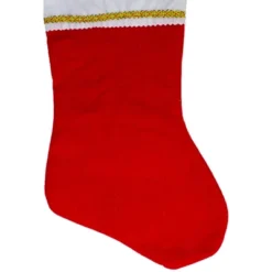 Northlight 19" Red And White Soild Christmas Stocking With Gold Glitter Pen -Northlight GUEST 5bfc2c8d 4312 4b3d 83cf dd6e26b0cb13