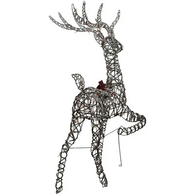 Northlight 60.25" Lighted Reindeer Stag Christmas Decoration 7 Northlight 60.25" Lighted Reindeer Stag Christmas Decoration - Image 5