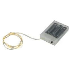 Northlight 20 Battery Operated Warm White LED Micro Fairy Lights - 6ft, Copper Wire -Northlight GUEST 5e998a6f 0fb3 4e97 bd31 b683816c7d8b